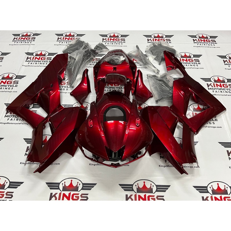 Honda CBR600RR (2013-2023) Candy Apple Red Fairings No Seat Cowl No Bolt Kit No Tank