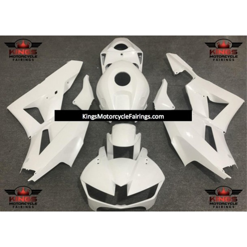 Honda CBR600RR (2013-2023) White Fairings No Seat Cowl No Bolt Kit No Tank