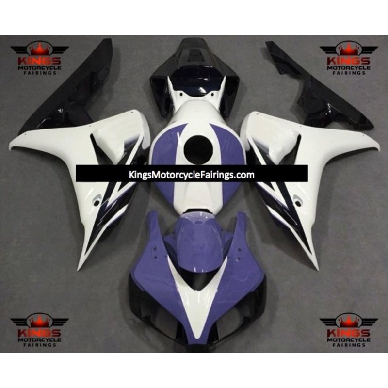 Honda CBR1000RR (2006-2007) Blue, White & Black Fairings No Seat Cowl No Bolt Kit No Tank