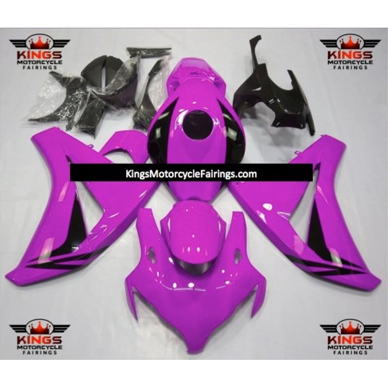 Honda CBR1000RR (2008-2011) Purple, Black Fairings No Seat Cowl No Bolt Kit No Tank
