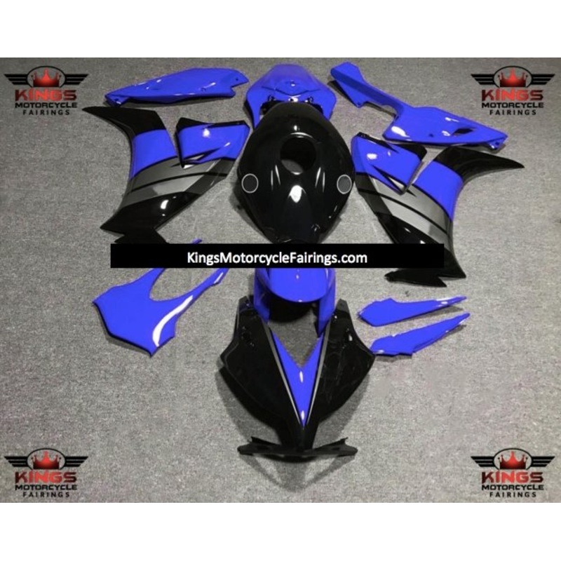 Honda CBR1000RR (2012-2016) Black, Blue & Gray Fairings No Seat Cowl No Bolt Kit No Tank