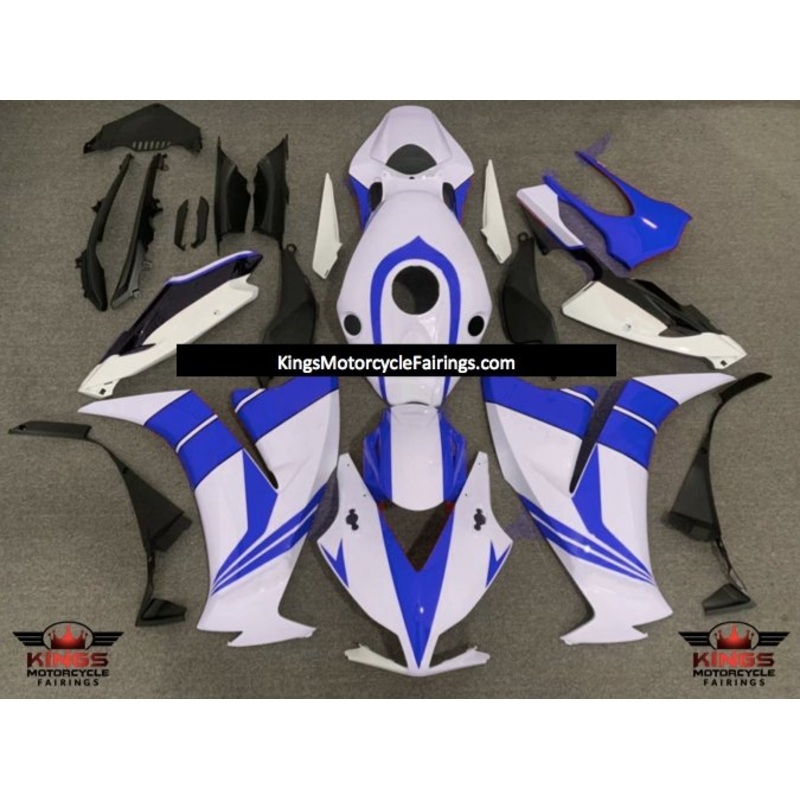 Honda CBR1000RR (2012-2016) Blue & White Fairings No Seat Cowl No Bolt Kit No Tank