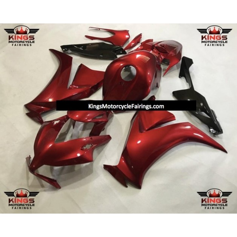 Honda CBR1000RR (2012-2016) Dark Red & Black Fairings No Seat Cowl No Bolt Kit No Tank