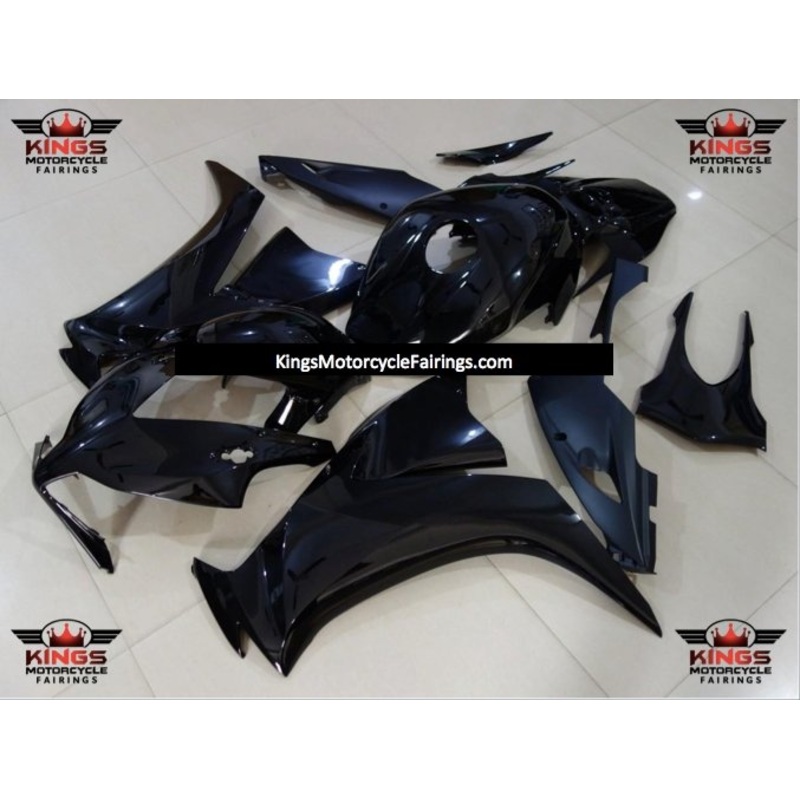 Honda CBR1000RR (2012-2016) Gloss Black & Matte Black Fairings No Seat Cowl No Bolt Kit No Tank
