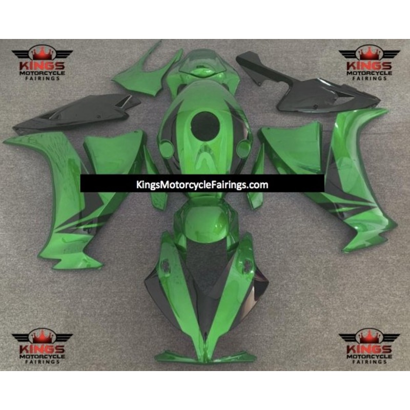 Honda CBR1000RR (2012-2016) Green & Black Fairings No Seat Cowl No Bolt Kit No Tank