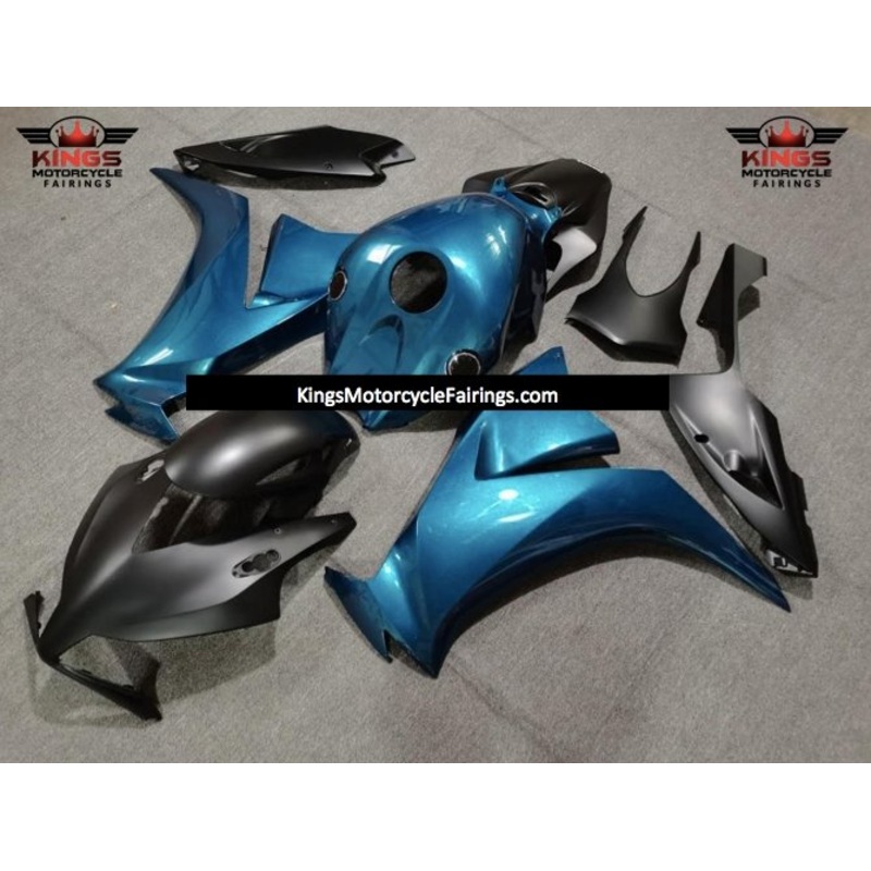 Honda CBR1000RR (2012-2016) Matte Black & Blue Fairings No Seat Cowl No Bolt Kit No Tank