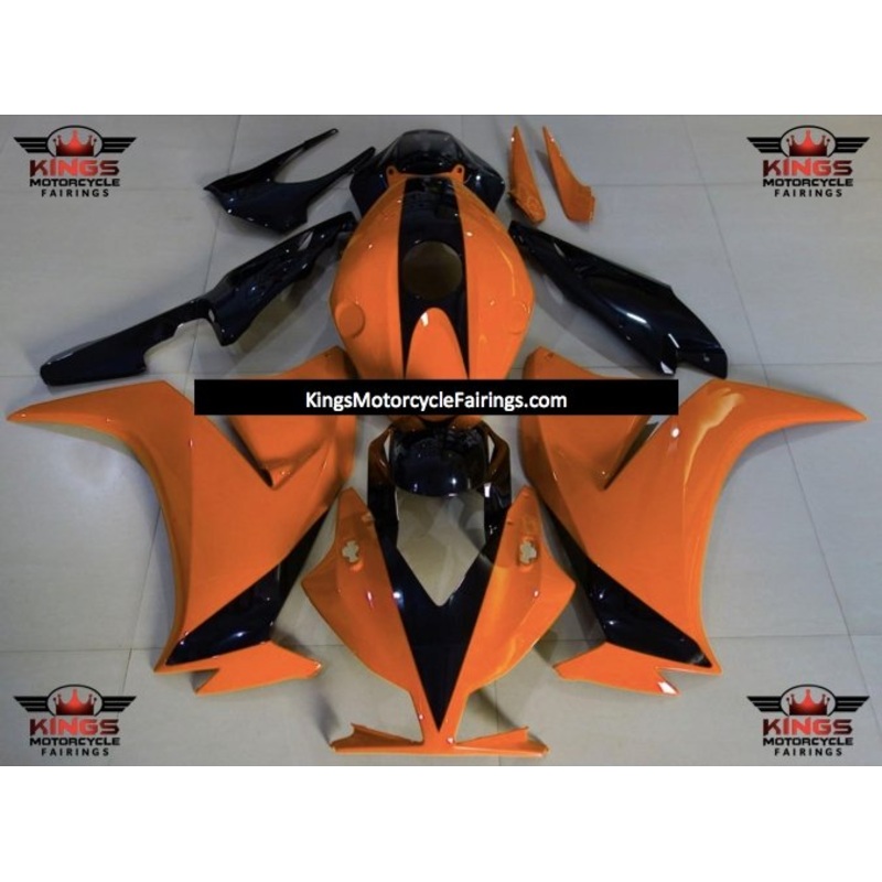 Honda CBR1000RR (2012-2016) Orange & Black Fairings No Seat Cowl No Bolt Kit No Tank