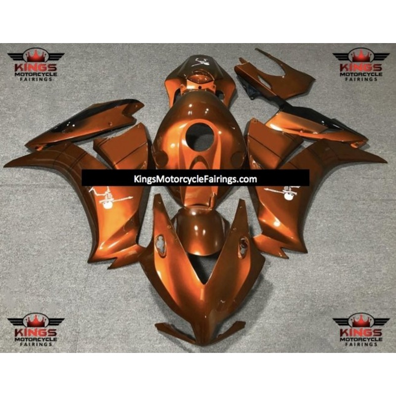 Honda CBR1000RR (2012-2016) Orange Skeleton Fairings No Seat Cowl No Bolt Kit No Tank