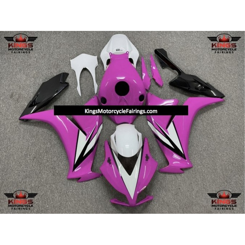 Honda CBR1000RR (2012-2016) Pink, White & Black Fairings No Seat Cowl No Bolt Kit No Tank