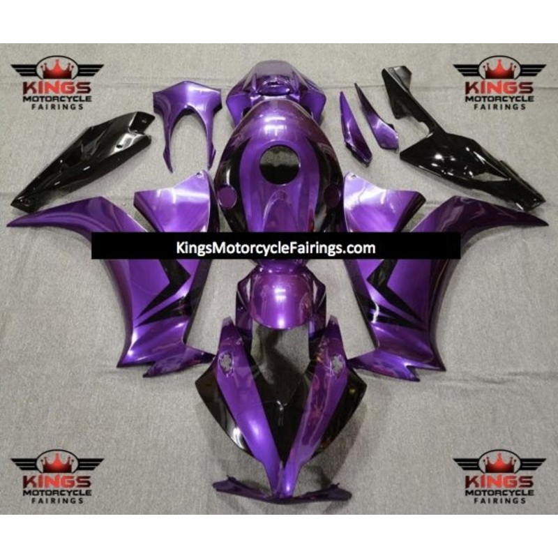 Honda CBR1000RR (2012-2016) Purple & Black Fairings No Seat Cowl No Bolt Kit No Tank