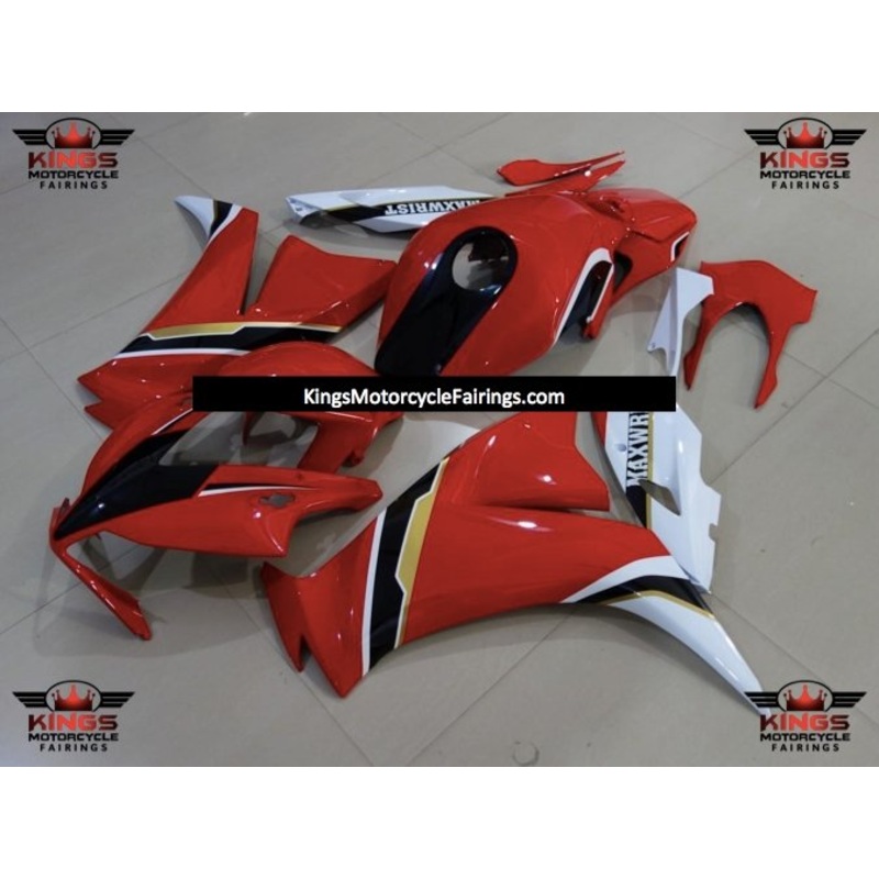 Honda CBR1000RR (2012-2016) Red, White, Black & Gold Fairings No Seat Cowl No Bolt Kit No Tank