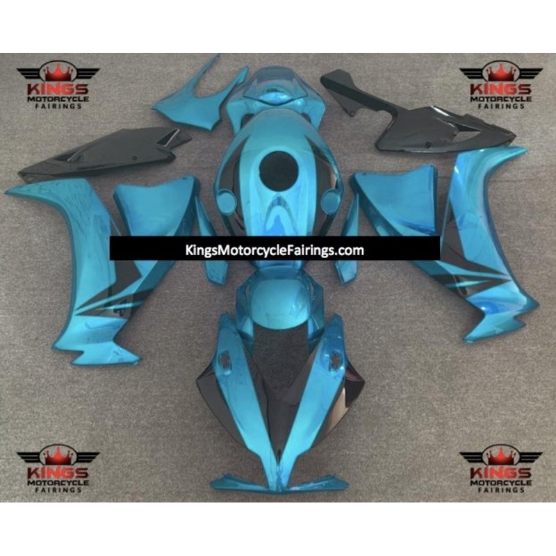 Honda CBR1000RR (2012-2016) Turquoise Blue & Black Fairings No Seat Cowl No Bolt Kit No Tank