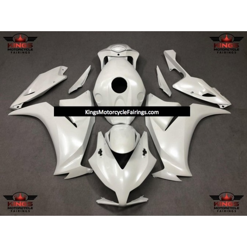 Honda CBR1000RR (2012-2016) White Fairings No Seat Cowl No Bolt Kit No Tank