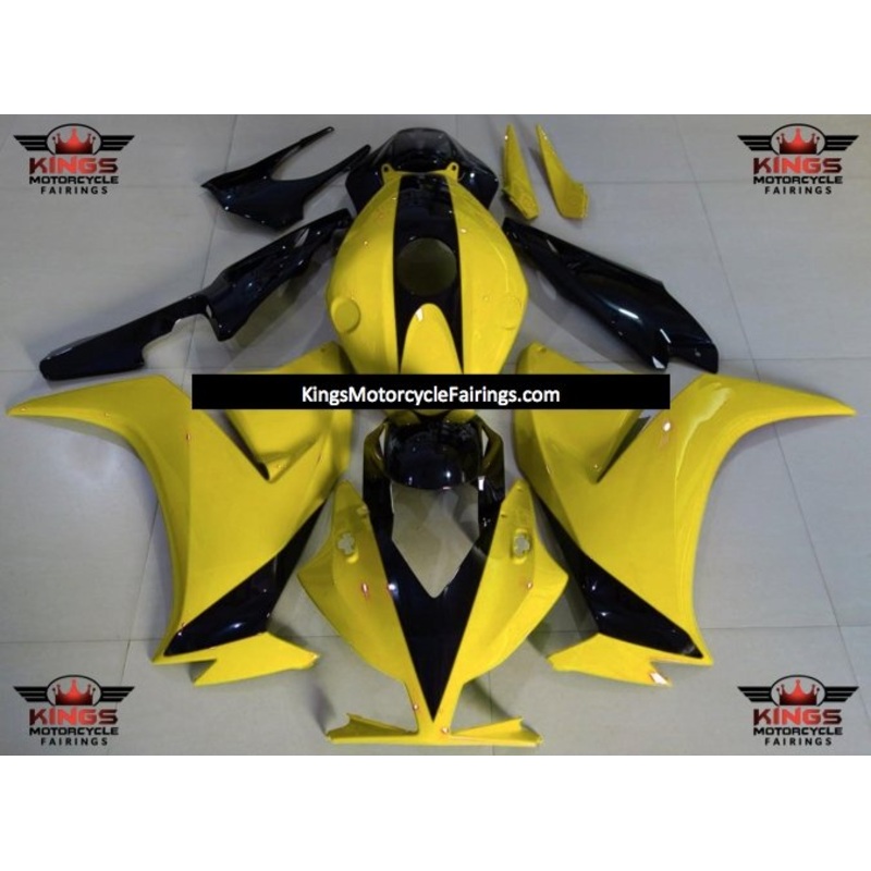 Honda CBR1000RR (2012-2016) Yellow & Black Fairings No Seat Cowl No Bolt Kit No Tank