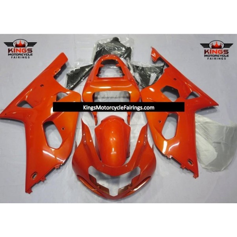 Suzuki GSXR600 (2000-2003) Red Fairings No Seat Cowl No Bolt Kit No Tank