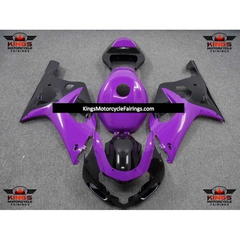 Suzuki GSXR750 (2000-2003) Purple Gloss, Black Fairings No Seat Cowl No Bolt Kit No Tank