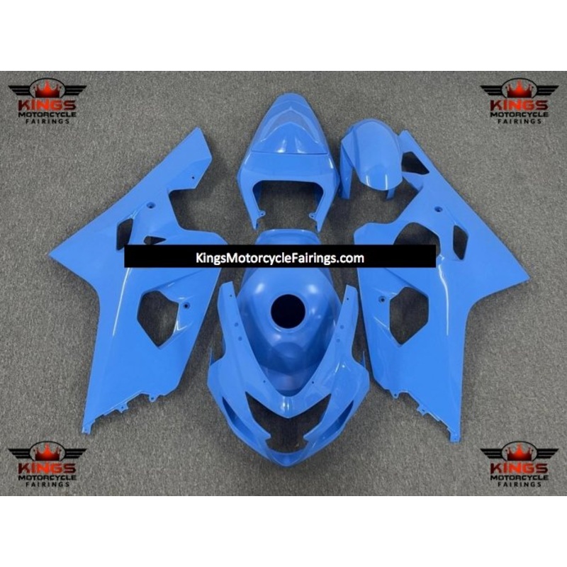 Suzuki GSXR750 (2004-2005) Blue Fairings No Seat Cowl No Bolt Kit No Tank