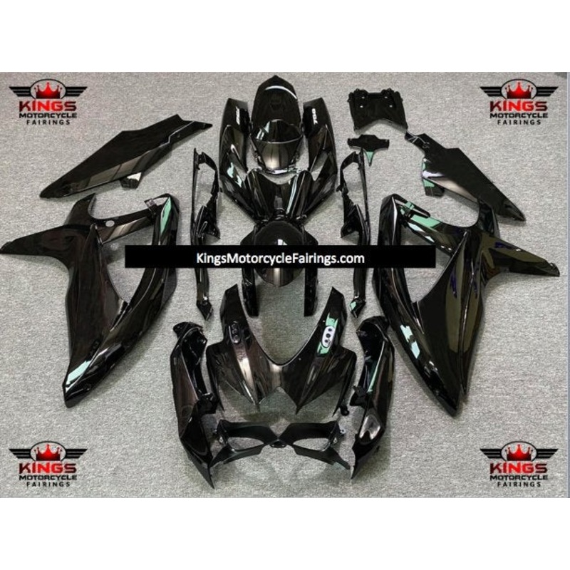Suzuki GSXR750 (2008-2010) Black Fairings No Seat Cowl No Bolt Kit No Tank