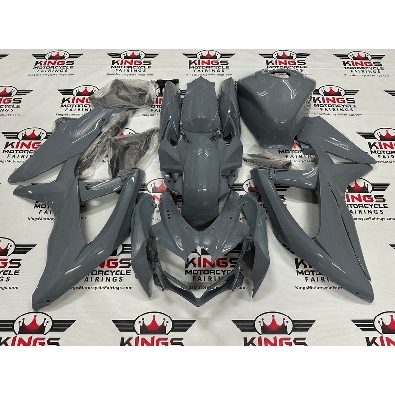 Suzuki GSXR750 (2008-2010) Nardo Gray Fairings No Seat Cowl No Bolt Kit No Tank