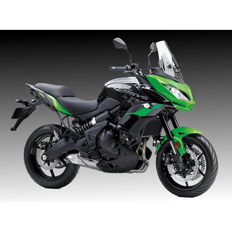 Fairings for Kawasaki Versys 650 (2015-2021) Green, Black Clear Windscreen: Free Bolt Kit: No