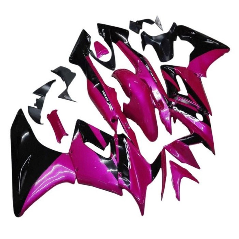 Honda CBR125R Fairings (2002-2006) Pink, Black Tank Cover: No Bolt Kit: $29.99 Clear Windscreen: Free