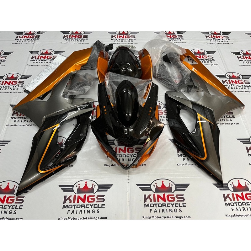 Suzuki GSXR1000 (2005-2006) Black, Bronze, Gray Fairings No Seat Cowl No Bolt Kit No Tank