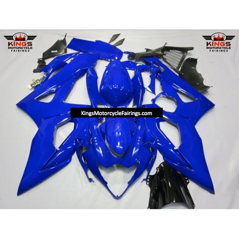 Suzuki GSXR1000 (2005-2006) Blue Fairings No Seat Cowl No Bolt Kit No Tank