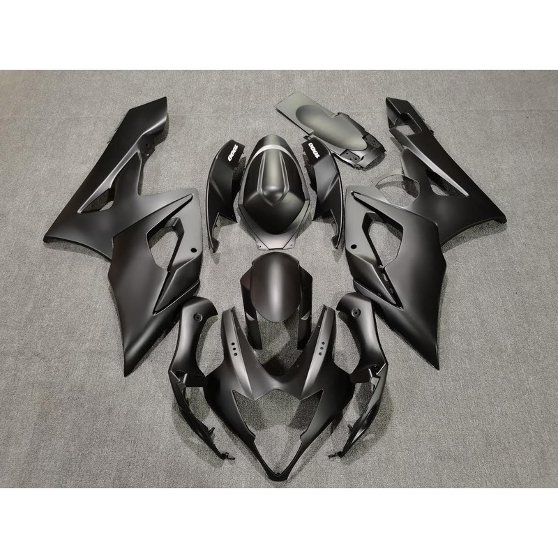 Suzuki GSXR1000 (2005-2006) Matte Dark Gray Fairings No Seat Cowl No Bolt Kit No Tank