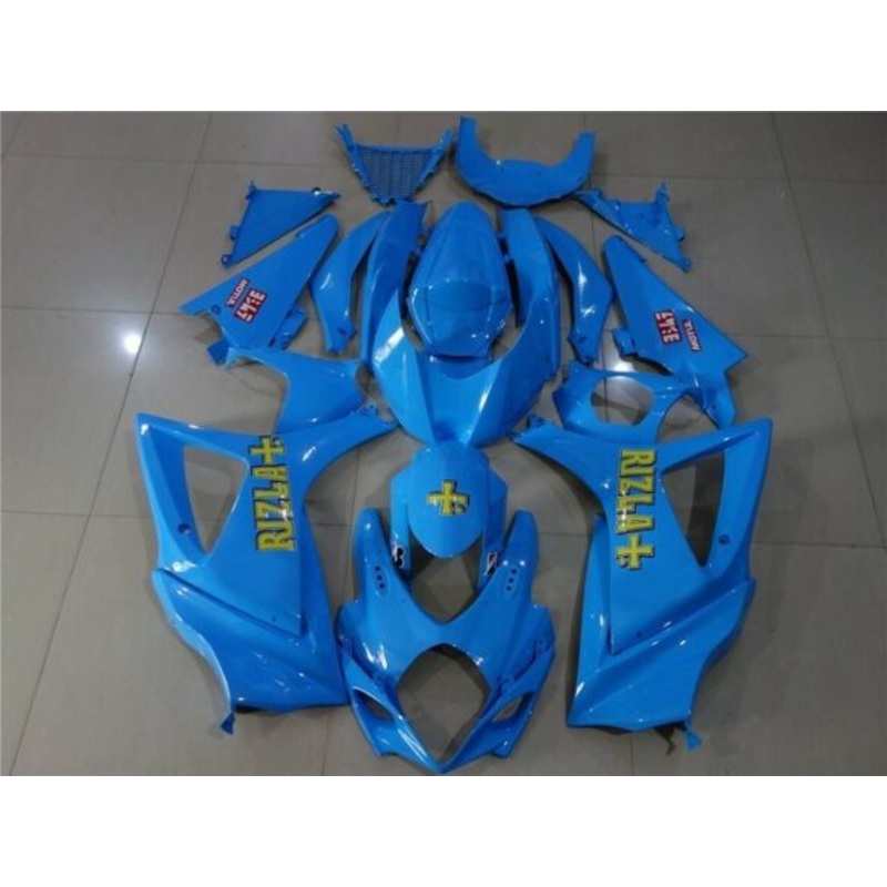 Suzuki GSXR1000 (2007-2008) Rizla Fairings No Seat Cowl No Bolt Kit No Tank