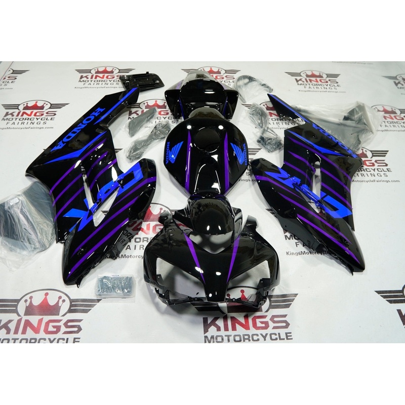 Honda CBR1000RR (2004-2005) Black, Blue, Purple Fairings No Seat Cowl No Bolt Kit No Tank