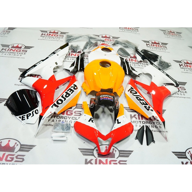 Honda CBR600RR (2007-2008) Repsol HRC Fairings No Seat Cowl No Bolt Kit No Tank