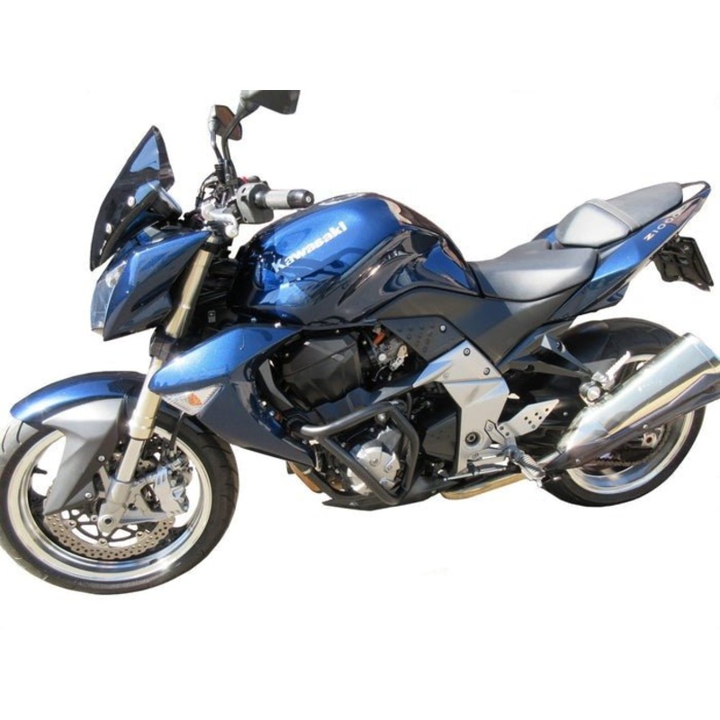 Kawasaki Z1000 Fairings (2007-2009) Dark Blue Clear Windscreen: Free Bolt Kit: No Seat Cowl: No