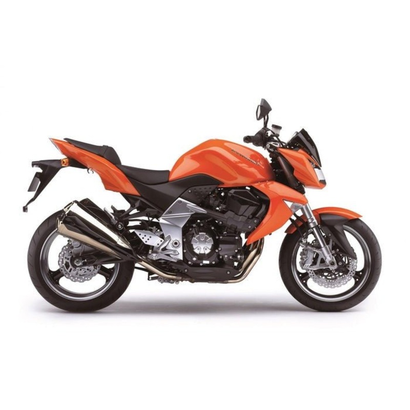 Kawasaki Z1000 Fairings (2007-2009) Orange, Black Clear Windscreen: Free Bolt Kit: No Seat Cowl: No