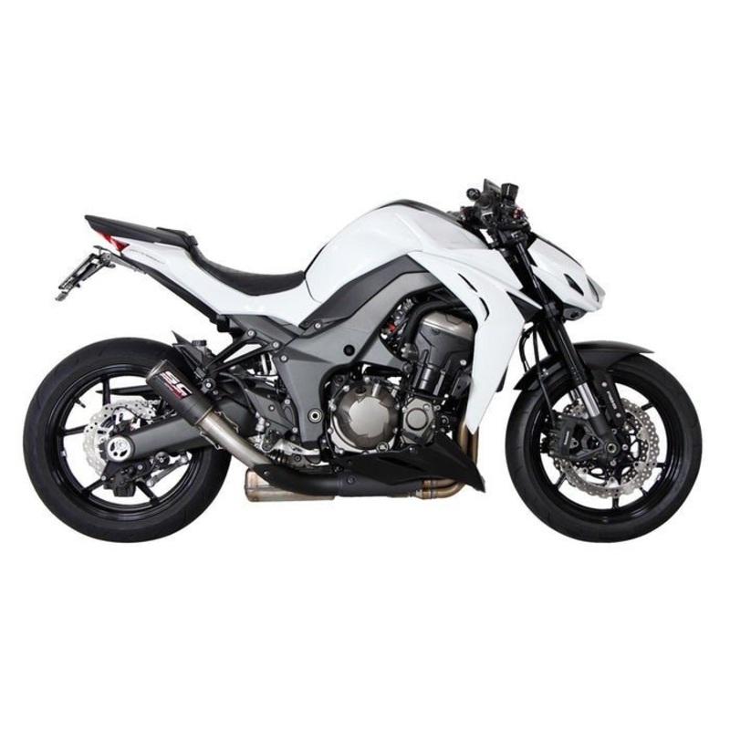 Kawasaki Z1000 Fairings (2014-2019) White Clear Windscreen: Free Bolt Kit: No