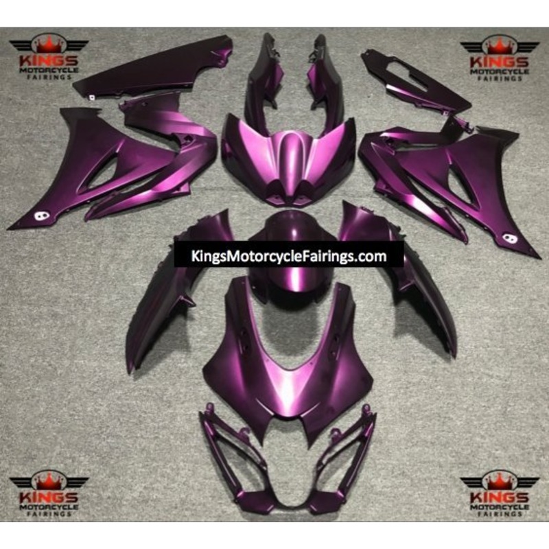 Suzuki GSXR1000 (2017-2025) Matte Pink Fairings No Tank No Seat Cowl No Bolt Kit