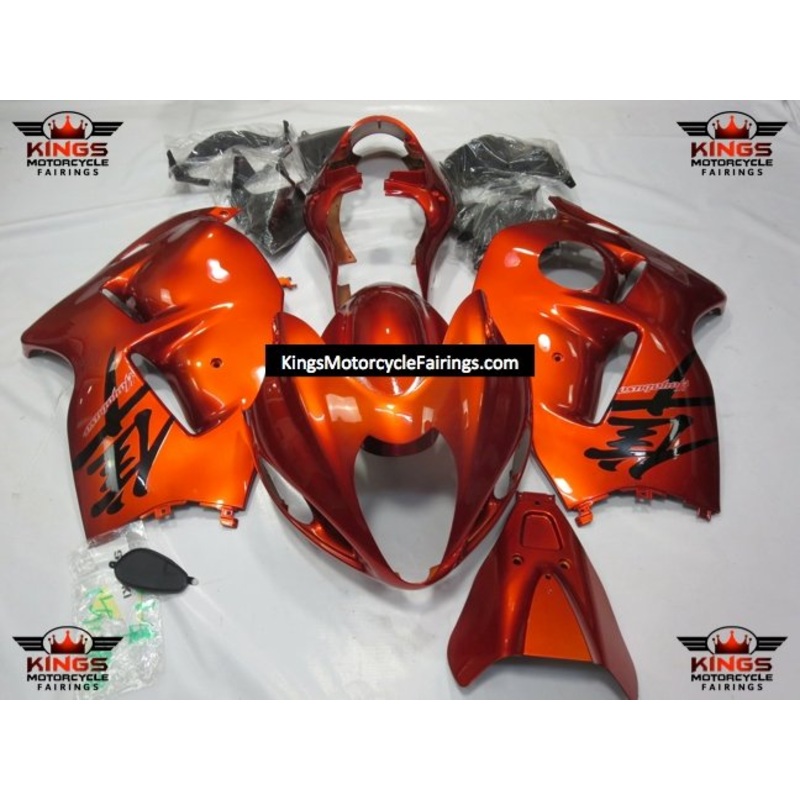 Suzuki GSXR1300 Hayabusa (1999-2007) Orange Fairings No Seat Cowl No Bolt Kit No Tank