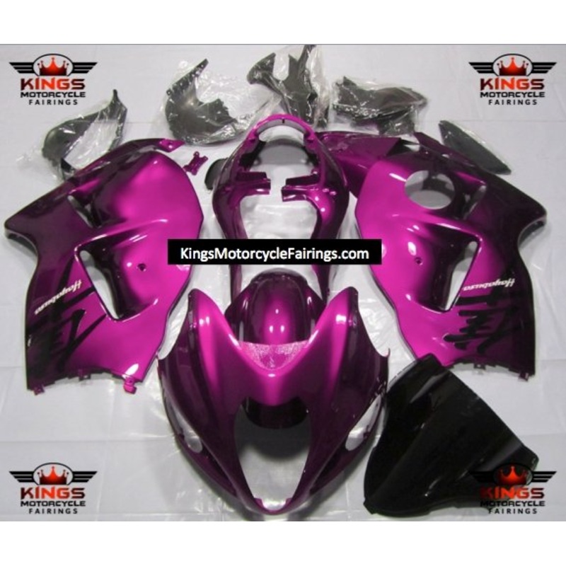Suzuki GSXR1300 Hayabusa (1999-2007) Pink Fairings No Seat Cowl No Bolt Kit No Tank