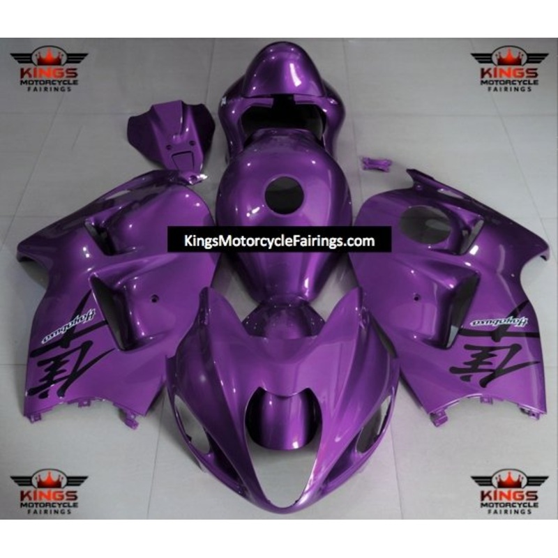 Suzuki GSXR1300 Hayabusa (1999-2007) Purple Fairings No Seat Cowl No Bolt Kit No Tank