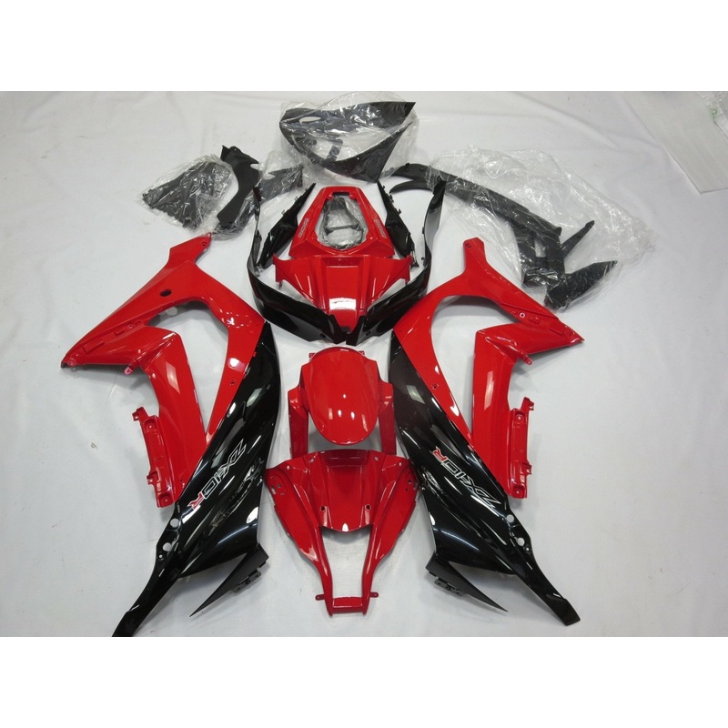 Fairing Kit for a Kawasaki Ninja ZX10R (2011-2015) Red, Black No Seat Cowl No Bolt Kit No Tank