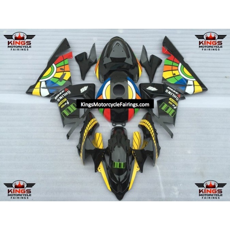 Fairing kit for a Kawasaki ZX10R (2004-2005) Black Color Wheel No Seat Cowl No Bolt Kit No Tank