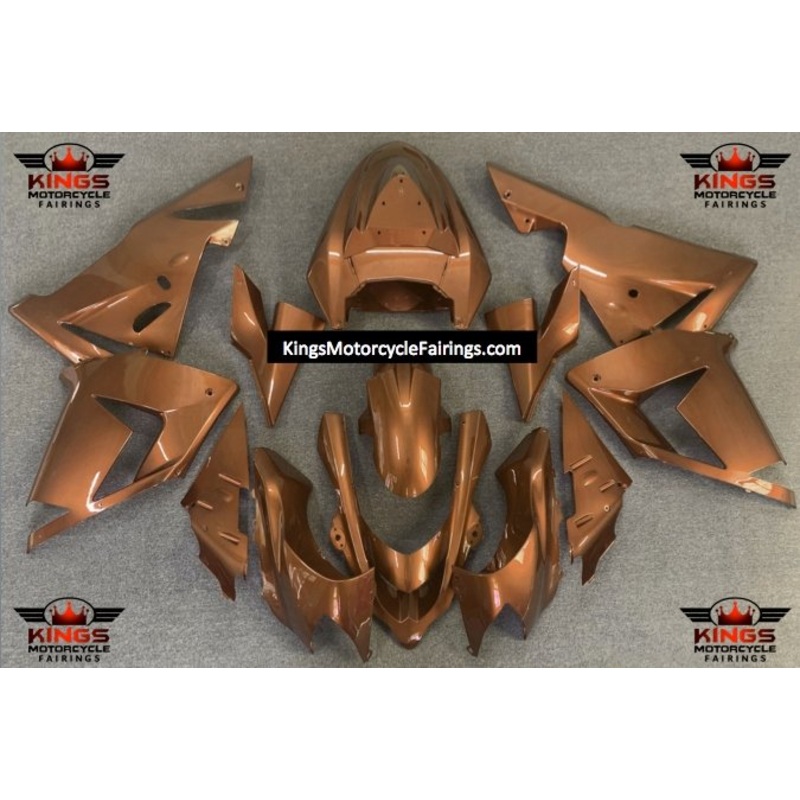 Fairing kit for a Kawasaki ZX10R (2004-2005) Bronze No Seat Cowl No Bolt Kit No Tank