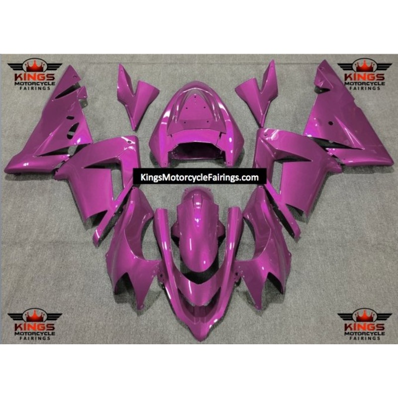 Fairing kit for a Kawasaki ZX10R (2004-2005) Purple Magenta No Seat Cowl No Bolt Kit No Tank