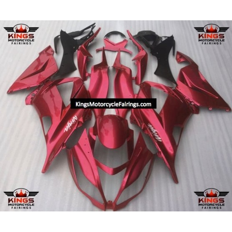 Fairings for Kawasaki Ninja ZX10R (2016-2020) Candy Red No Tank No Seat Cowl No Bolt Kit