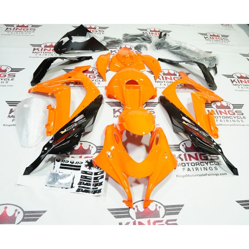 Fairings for Kawasaki Ninja ZX10R (2016-2020) Orange, Black No Tank No Seat Cowl No Bolt Kit