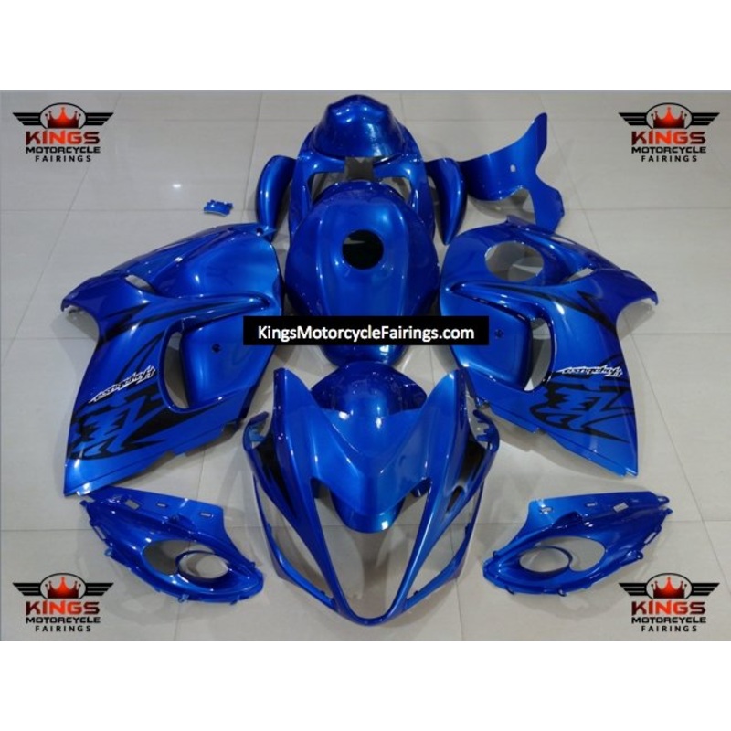 Suzuki GSX1300R Hayabusa (2008-2020) Blue Fairings No Seat Cowl No Bolt Kit No Tank