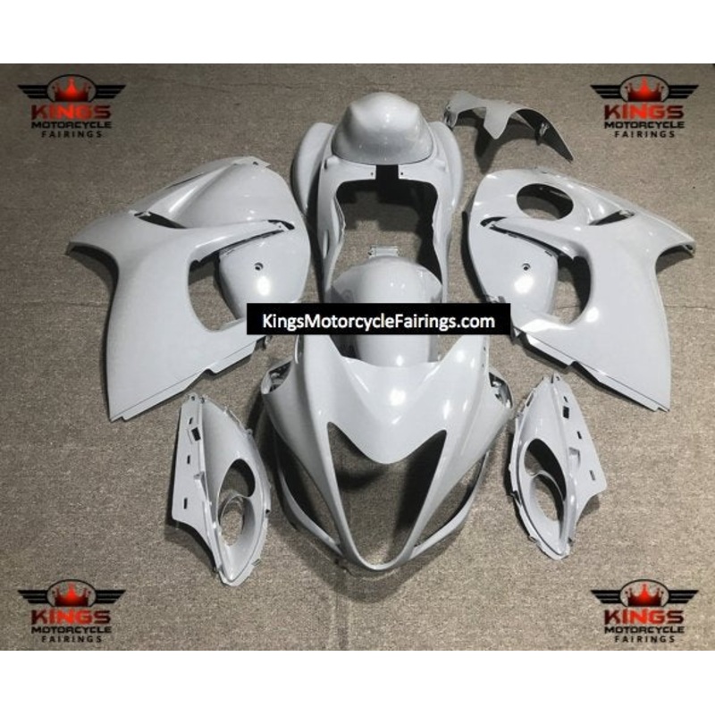 Suzuki GSX1300R Hayabusa (2008-2020) Light Nardo Grey Fairings No Seat Cowl No Bolt Kit No Tank