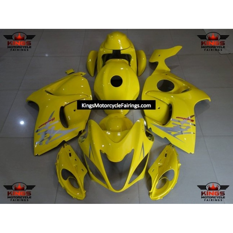 Suzuki GSX1300R Hayabusa (2008-2020) Yellow Fairings No Seat Cowl No Bolt Kit No Tank
