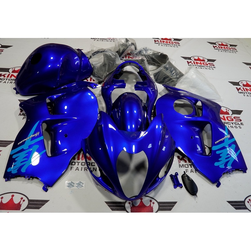 Suzuki Hayabusa (1999-2007) Blue Fairings No Seat Cowl No Bolt Kit No Tank