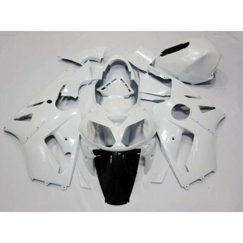 Fairing kit for a KAWASAKI NINJA ZX12R (2002-2006) White No Seat Cowl No Bolt Kit No Tank