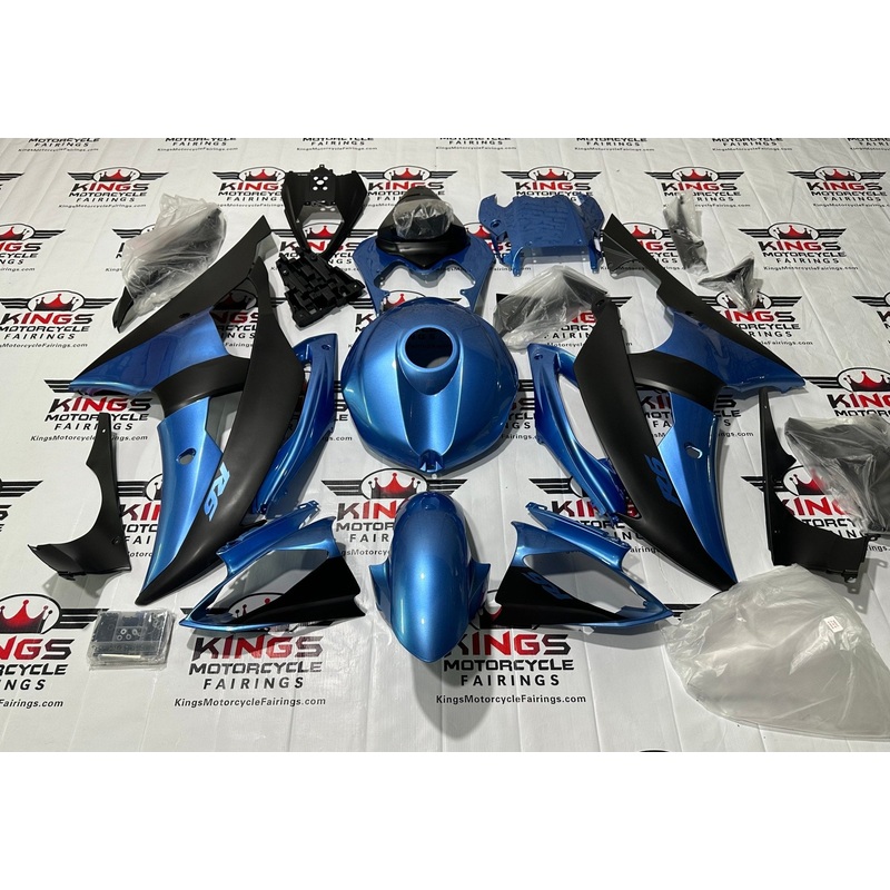 Yamaha YZF-R6 (2008-2016) Blue Fairings No Seat Cowl No Bolt Kit No Tank